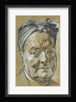 Portrait of Louis de Silvestre Fine Art Print