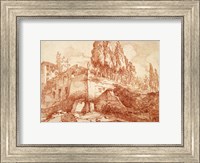 Ruins of an Imperial Palace, Rome Fine Art Print