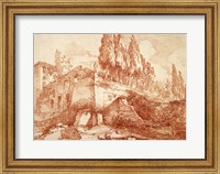 Ruins of an Imperial Palace, Rome Fine Art Print