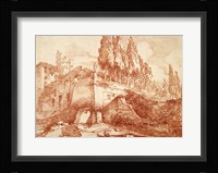 Ruins of an Imperial Palace, Rome Fine Art Print