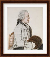 Portrait of Charles-Benjamin de Langes Fine Art Print
