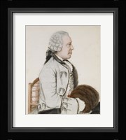 Portrait of Charles-Benjamin de Langes Fine Art Print