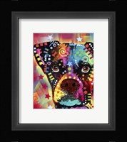 Boxer Cubism Fine Art Print