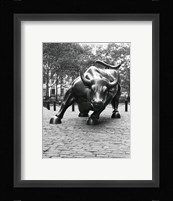 Wall Street Bull Sculpture 1 Fine Art Print