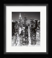 Night Skyline NYC Fine Art Print