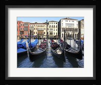 Gondolas Fine Art Print