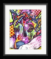 Lying Dane Fine Art Print