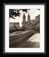 Bow Bridge NYC Framed Print