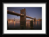Brooklyn Bridge Twilight Fine Art Print