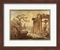 Landscape with Ruins Fine Art Print