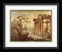 Landscape with Ruins Fine Art Print