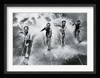 Water Ski Splash Fine Art Print