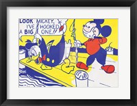 Look Mickey, 1961 Framed Print