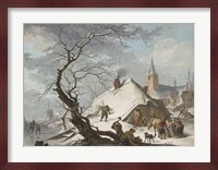 A Winter Scene Fine Art Print