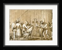 Punchinello Is Helped to a Chair Fine Art Print