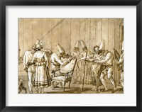 Punchinello Is Helped to a Chair Fine Art Print