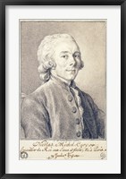 Portrait of Nicolas Michel Cury Fine Art Print