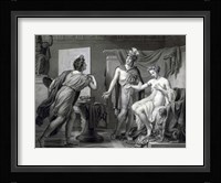 Alexander Ceding Campaspe to Apelles Fine Art Print