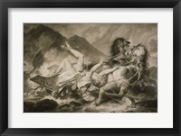 Death of Hippolytos Fine Art Print