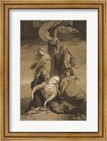 Lamentation at the Foot of the Cross Fine Art Print