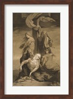 Lamentation at the Foot of the Cross Fine Art Print