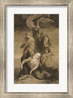 Lamentation at the Foot of the Cross Fine Art Print