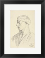 Portrait of an Egyptian Fellah Fine Art Print
