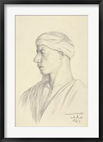 Portrait of an Egyptian Fellah Fine Art Print