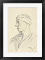 Portrait of an Egyptian Fellah Fine Art Print