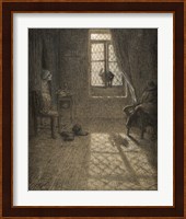 Le chat The Cat at the Window Fine Art Print