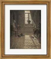 Le chat The Cat at the Window Fine Art Print