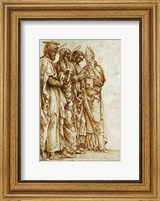 Study of Four Saints Fine Art Print