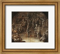 Marriage of a Patrician Couple Fine Art Print