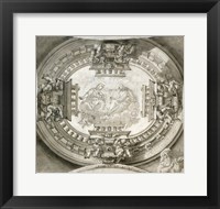 Study for a Ceiling with the Virgin and Christ in Glory Fine Art Print