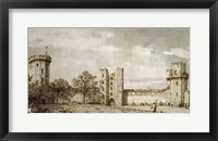 Warwick Castle: The East Front from the Courtyard Fine Art Print