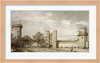 Warwick Castle: The East Front from the Courtyard Fine Art Print