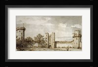 Warwick Castle: The East Front from the Courtyard Fine Art Print