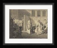 The Lictors Carrying Away the Bodies of the Sons of Brutus Fine Art Print