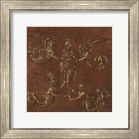 Mary Magdalene Transported by Four Angels Fine Art Print