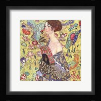 Lady with Fan Fine Art Print