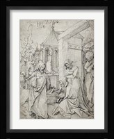 Christ Taking Leave of His Mother Fine Art Print
