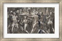 Triumphal Procession of Roman Soldiers Carrying a Model of a City Fine Art Print