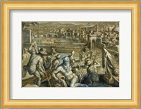 The Arno with Fishermen Fine Art Print