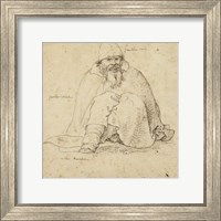 Seated Man Fine Art Print