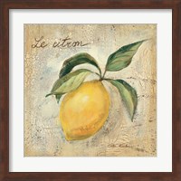 Le Citron Fine Art Print