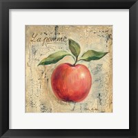 La Pomme Framed Print