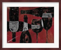 Wine Selection III Red Fine Art Print
