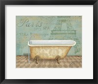 Voyage Romantique Bath I Fine Art Print