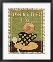 Polka Dot Cafe Fine Art Print