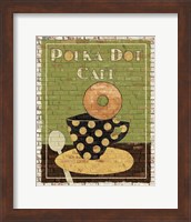 Polka Dot Cafe Fine Art Print